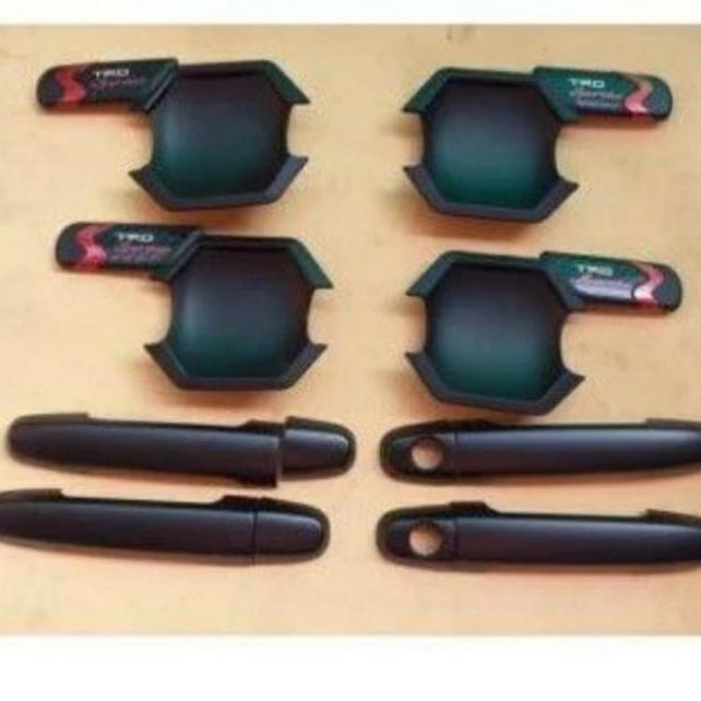 Paket Outer Cover Handle Pintu Hitam Doff Toyota Vios