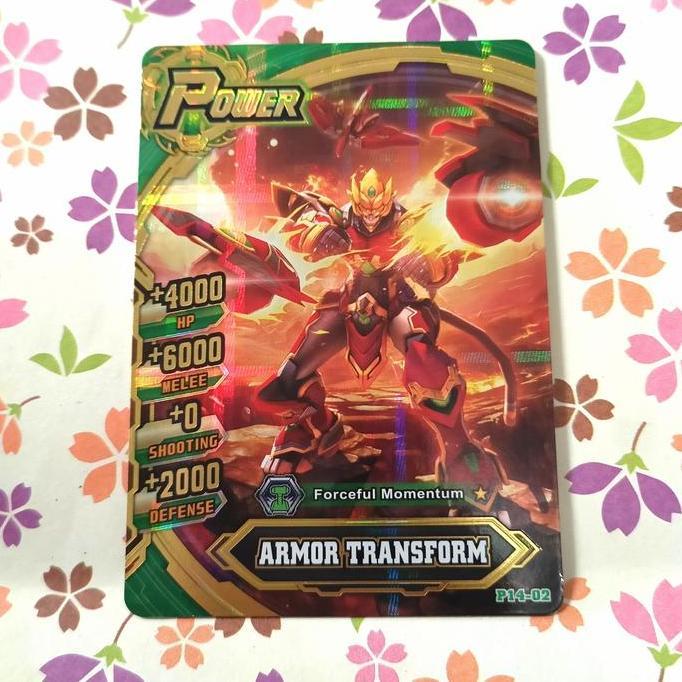 armor transform power gold P14-02 hero of robots galaxy epoch ver 2 HARGA KHUSUS
