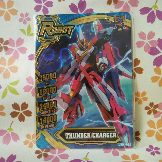 hero of robots galaxy epoch 1 gold thunder charger PREMIUM