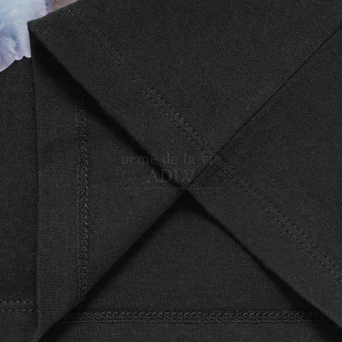 New- Kids ADLV Baby Face Monster Baby Tee Black