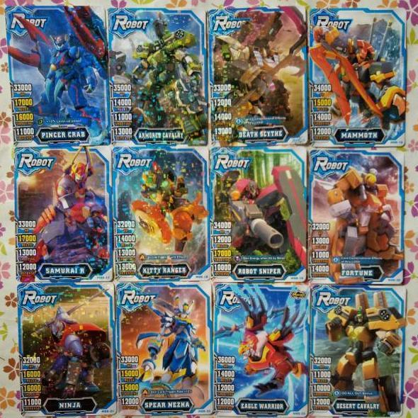 hero of robots full set robots normal & crystal ngv3 BEST SELLER