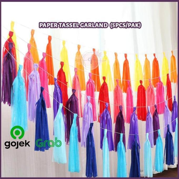 =+=+=+] HIASAN RUMBAI KERTAS/RUMBAI KERTAS/RUMBAI TASSEL/TASSEL PAPER