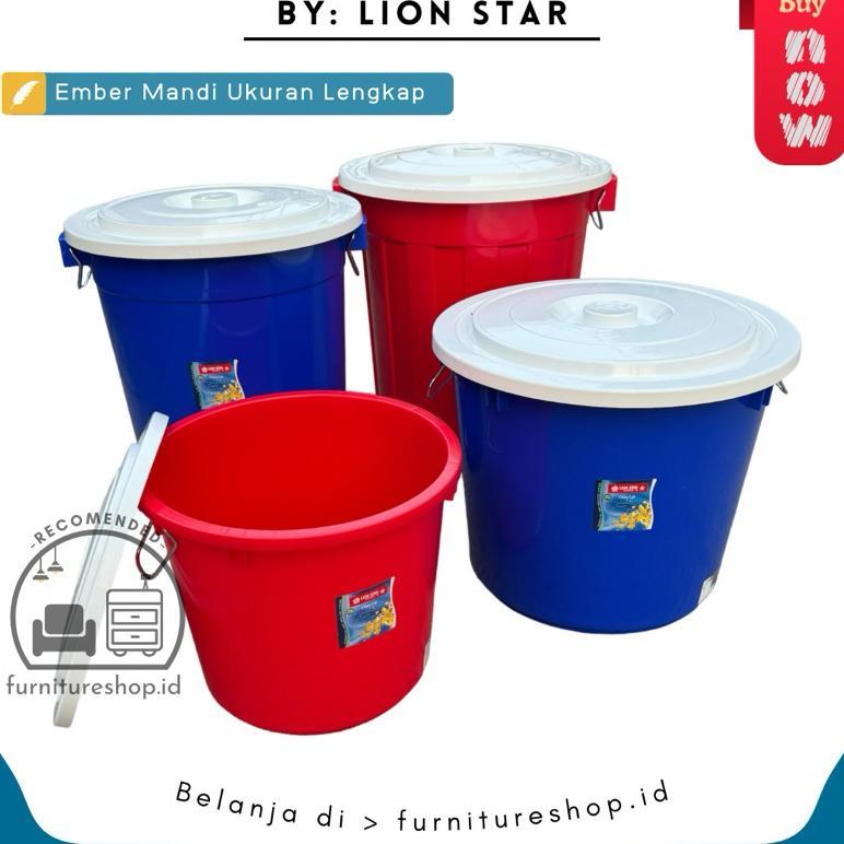 Lion Star - Ember Air Plastik Ukuran 32,50,60,70,80 Liter