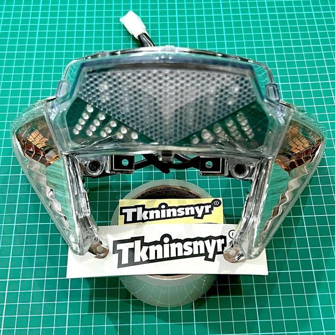 Stoplamp Reflektor Lampu Vario 125/150 Old Led Custom Sein Orange