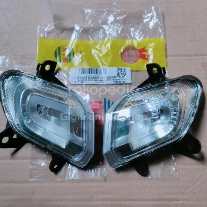 Lampu sen depan Honda Scoopy Fi 2017 2018 2019 berkualitas