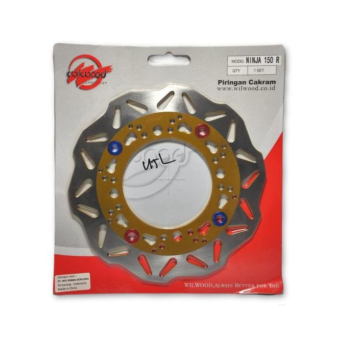 DISC PIRINGAN CAKRAM BELAKANG NINJA R / NINJA RR WILWOOD VARIASI