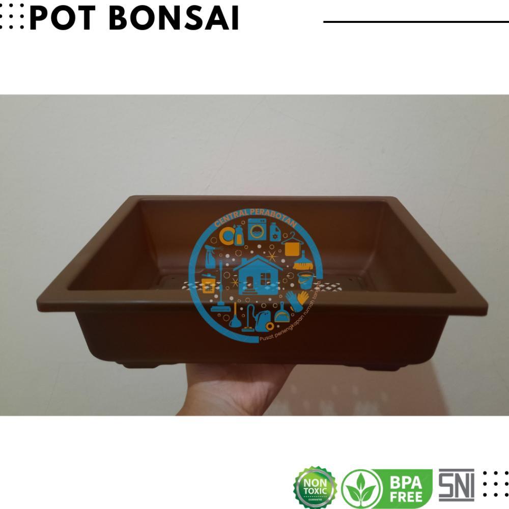 Promo Cod Pot Bonsai Kotak | Pot Bunga Plastik Murah 