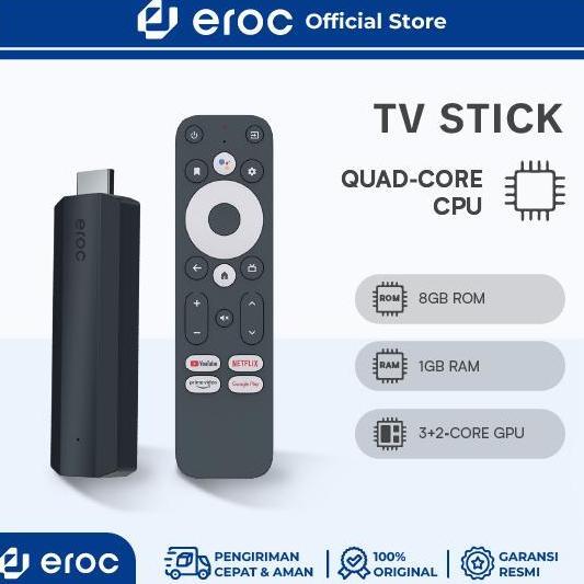 Eroc Tv Stick Android 11 - Full Hd - Model F1