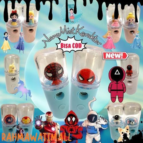 Cuci Gudang Nano Spray Mini Karakter/Nano Mist Spray Portable/Nano Spray Pelembab Wajah Dan Disinfek