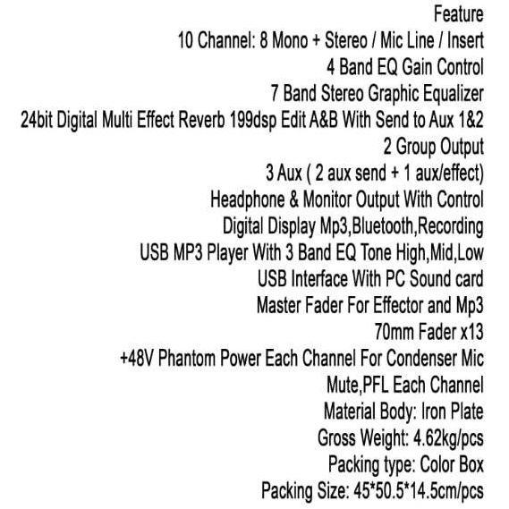 mixer ashley selection 8 selection8