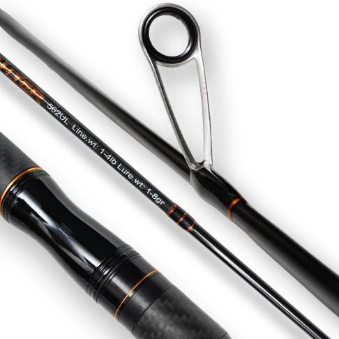 JORAN PANCING ULTRALIGHT SEA AND KINGS FIGHTER CARBON SOLID 165CM DAN 180CM 7 RING FUJI 1-4LBS WARNA