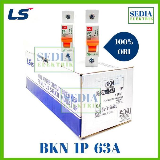 New- MCB BKN LS 1Phase 1P 63A