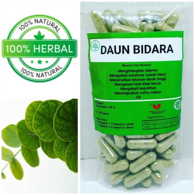 kapsul daun bidara isi 100 JAMIN ORI