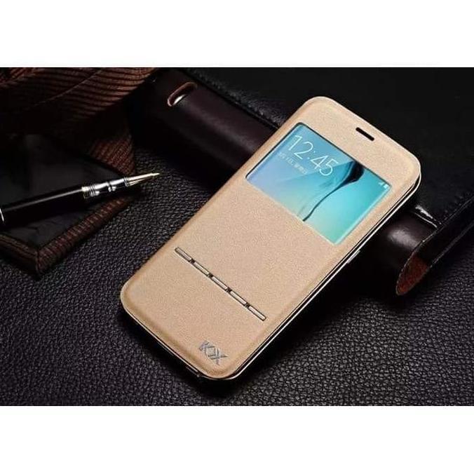 Samsung S6 Flat Casing Caseophile Smart Flip Cover Case