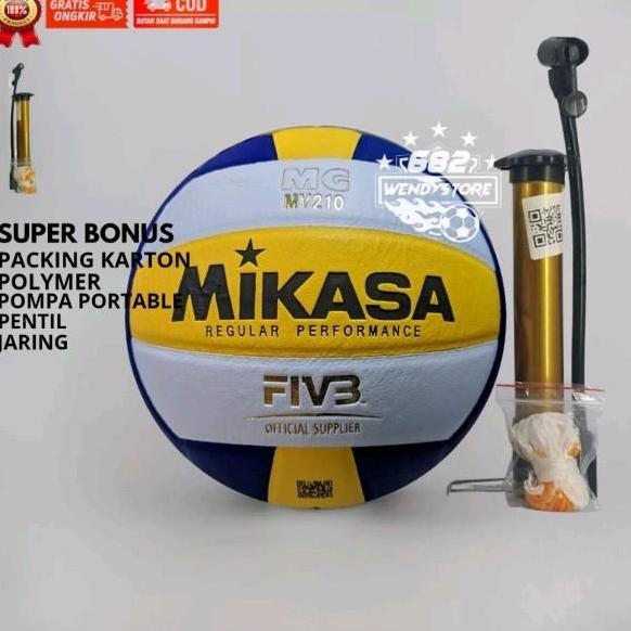 Bola voli volley voli MIKASAMV210 ORIGINAL 100% import thailand CO