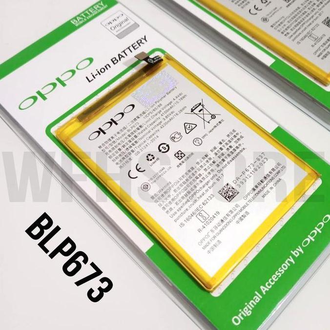 Baterai Oppo A5S Original Baterai Oppo A3S/A31/A7/A12 Original Blp673