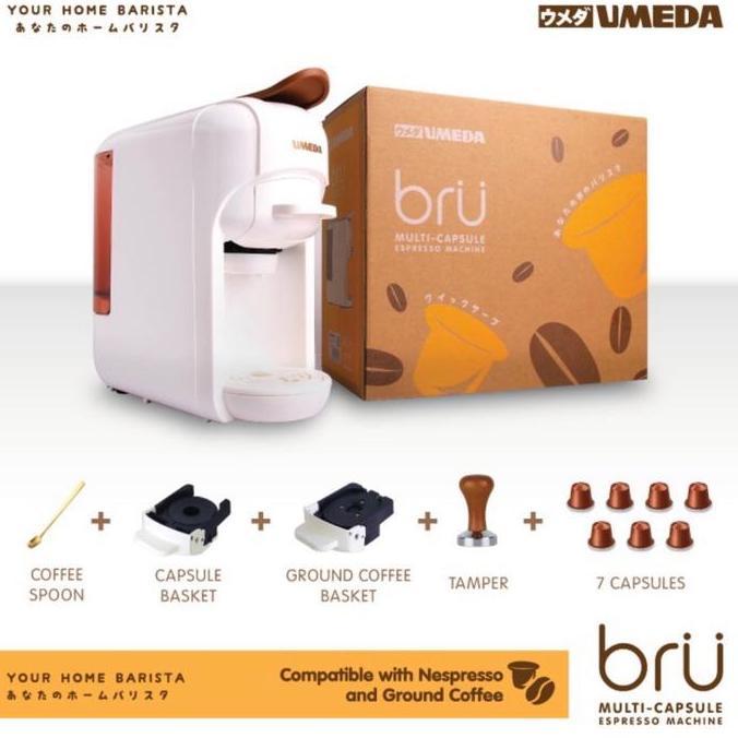 Terlaris Umeda Bru Mesin Kopi Multi Kapsul - Nespresso Capsule Coffe Maker Machine Mesin Kopi Kapsul