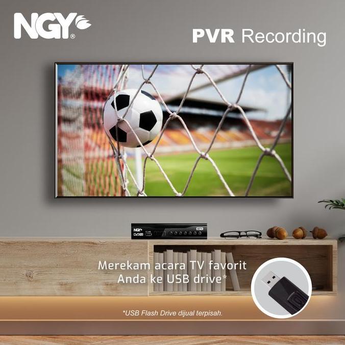 NGY Digital Set Top Box HD / STB Siaran DVB T2 Receiver | NGY-801 NAGOYA