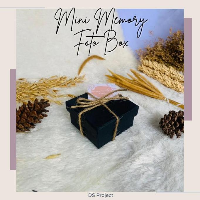 Box Mini Memory 6 foto kado Wisuda Untuk teman/pacar cewe cowo murah