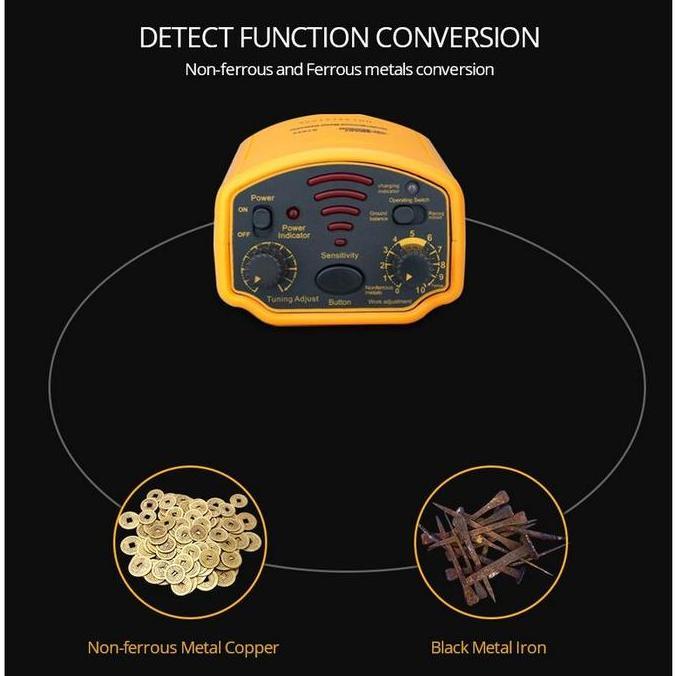 Tianxun Pendeteksi Logam Metal Gold Silver Detector Finder - St944