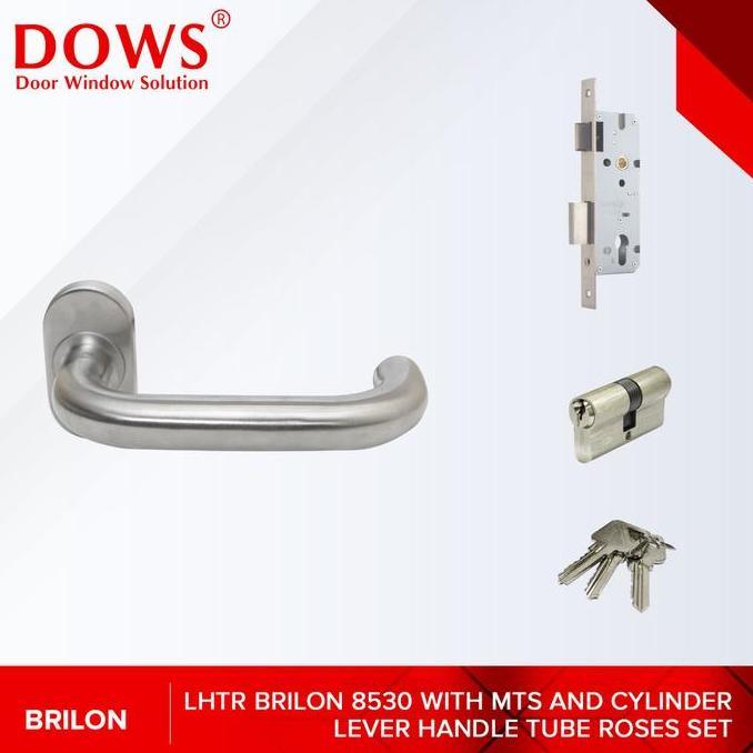 Kunci Pintu Almunium Brilon LHTR 8530 SSS Kunci Pintu Set Komplit