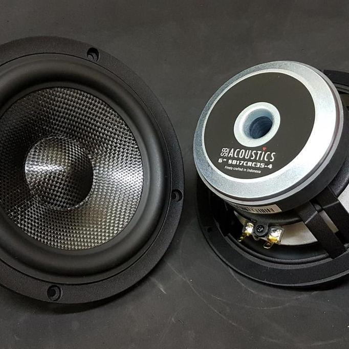SB ACOUSTICS SB17CRC-4 6" Carbon Midbass