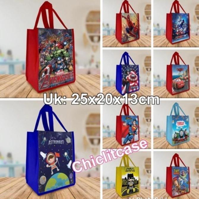 Tas souvenir ulang tahun anak/goody bag ulang tahun anak/tas hampers
