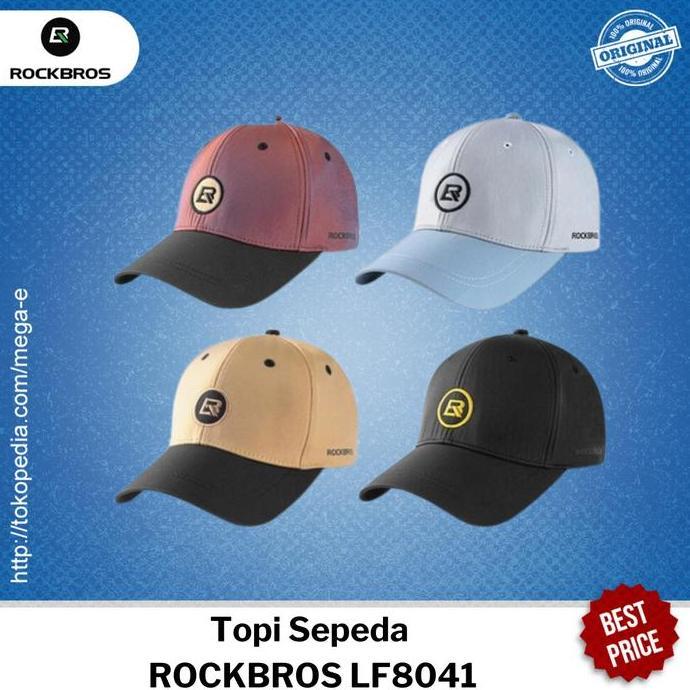 Topi Sepeda Rockbros LF8041 Bicycle Cap Golf Casual Sport Olahraga