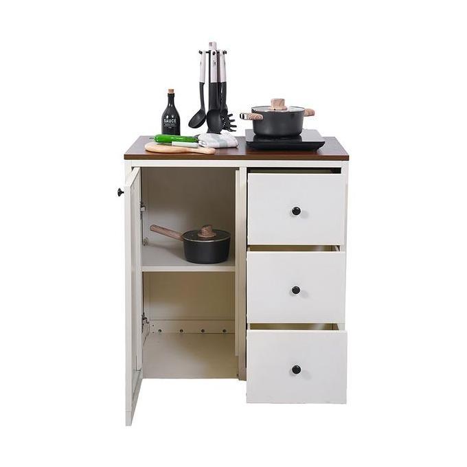 INFORMA SCOTT KABINET DAPUR BAWAH METAL - PUTIH