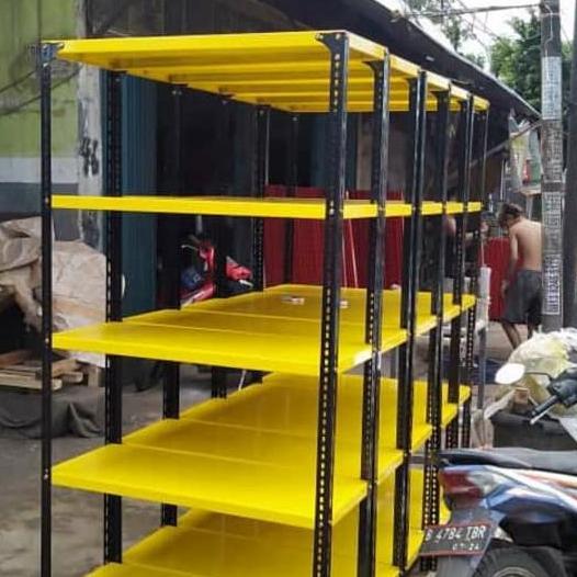 Terlaris Rak Besi Laundry 5 Tingkat //Rak Gudang //Rak Kantor