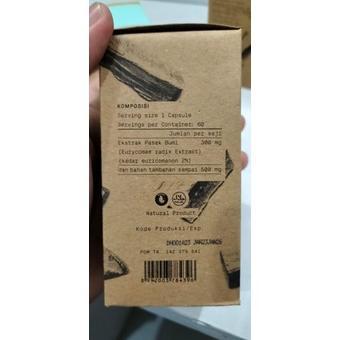 Tongkat Ali  Kapsul / Pasak Bumi / Longjack 500Mg - 30 & 60 Kapsul Suplemen Kesehatan Pria Original