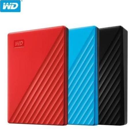 TERBARU - WD My Passport 1TB Black - HD HDD Hard disk 1 tera Eksternal External 2.5"