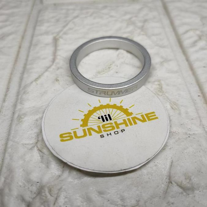 Ring Spacer Stem STRUMMER 5mm Alloy Fork Oversize 28.6 Sepeda MTB Roadbike