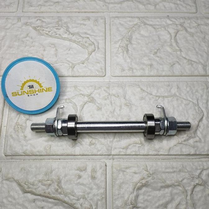 As Axle Hub Depan Khusus BEARING 608 Mur Kunci 13 Sepeda Anak BMX Mini City Bike