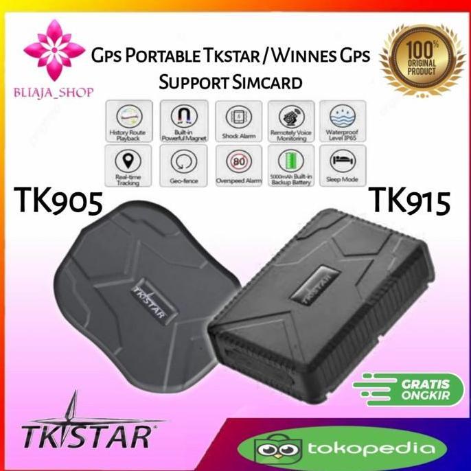 New- GPS Tracker Magnet TKSTAR TK905-TK915 Magnet Waterproof GPS Mobil