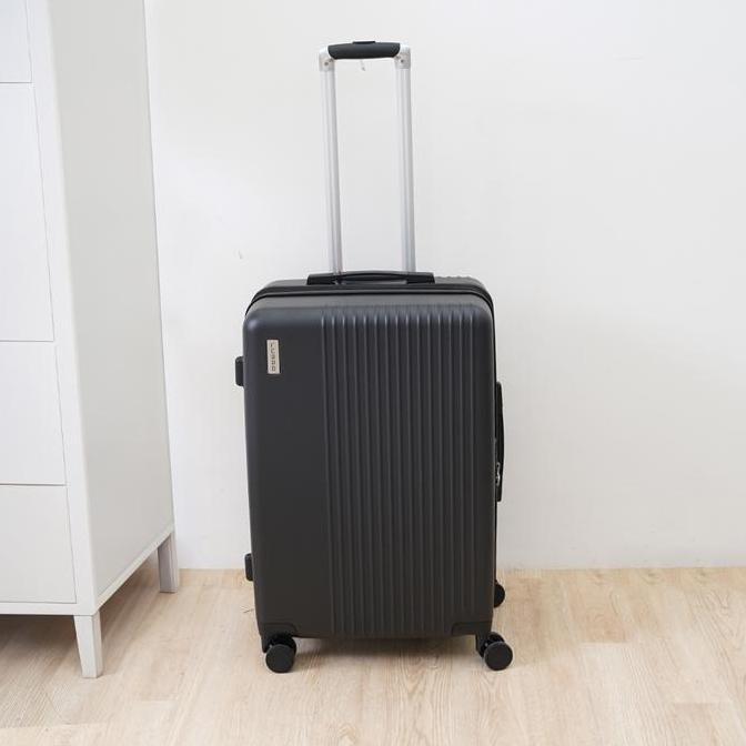 AZKO Luggo Miles Koper Pc Tsa Lock Expandable Suitcase Koper Roda Luggage Bag Travel Case Hardcase L