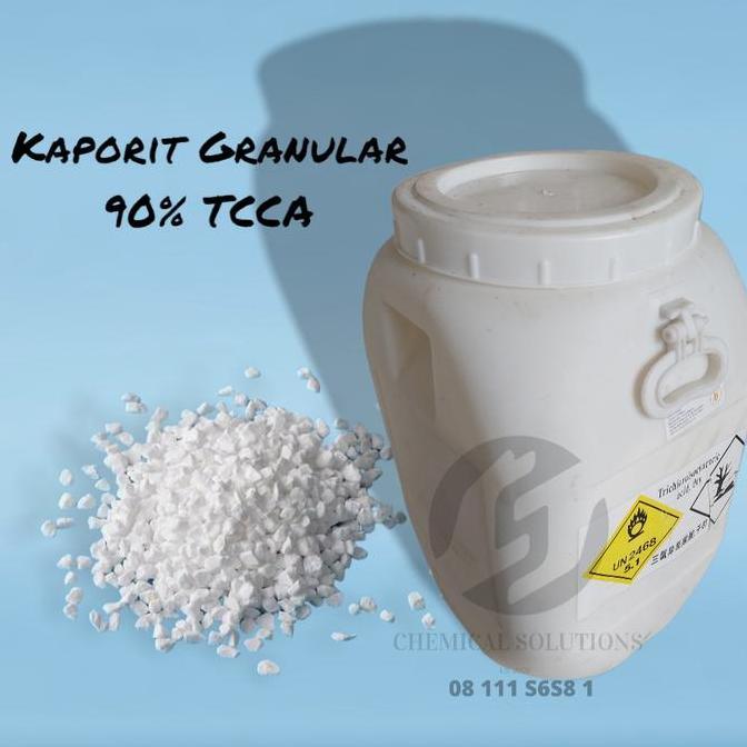Spesial Kaporit 90%  Granular 50 Kg  Penjernih Air Kolam Renang