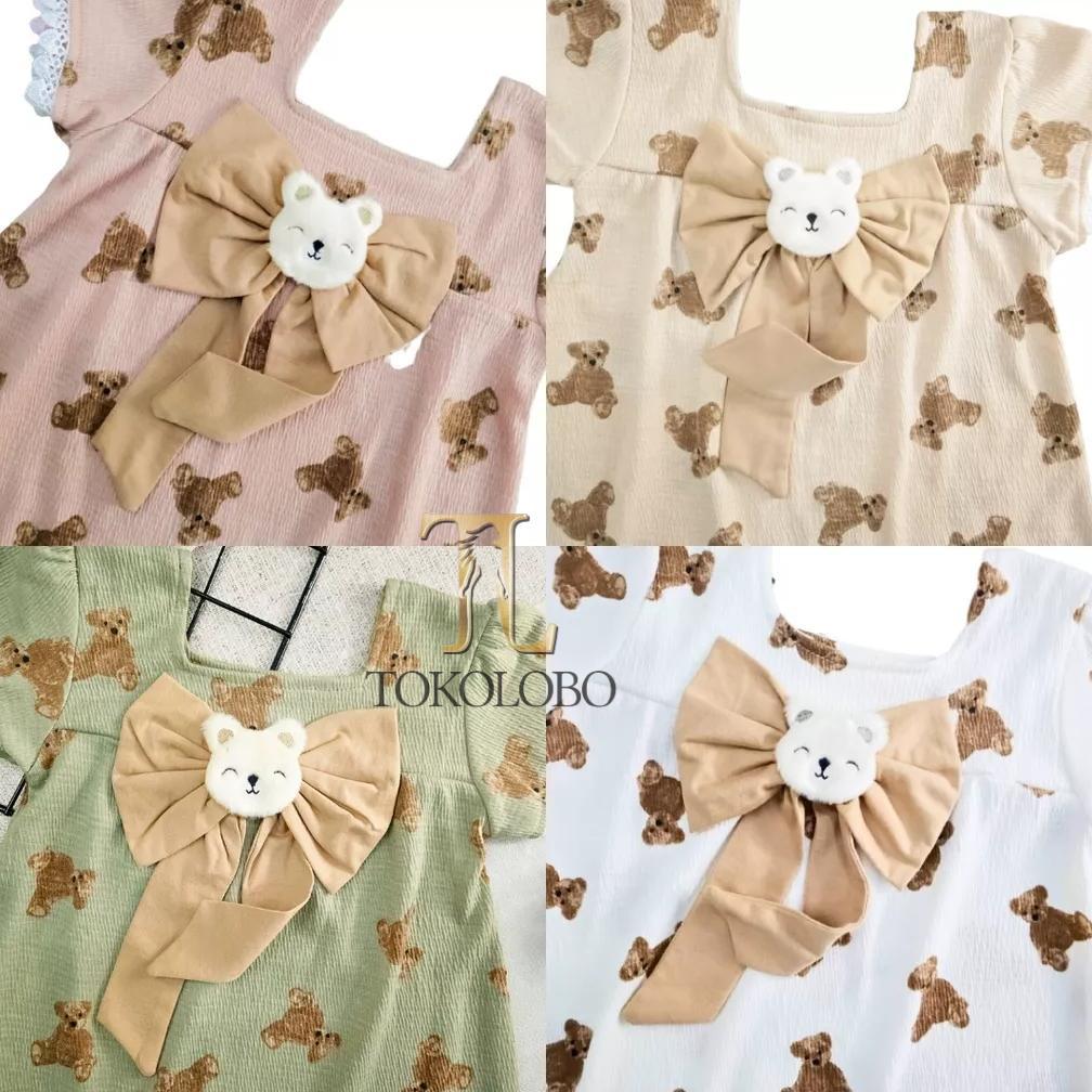 Melati - Tokolobo 6.6 Great Mid Year Sale Dress Anak Desti [Estimasi 1 Bulan-3Tahun] - Kekinian