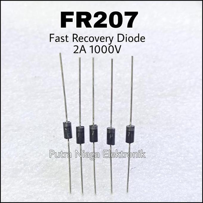 Update (1) Dioda FR207 Fast Recovery Diode 2A 1000V FR 207 putran1a Murah