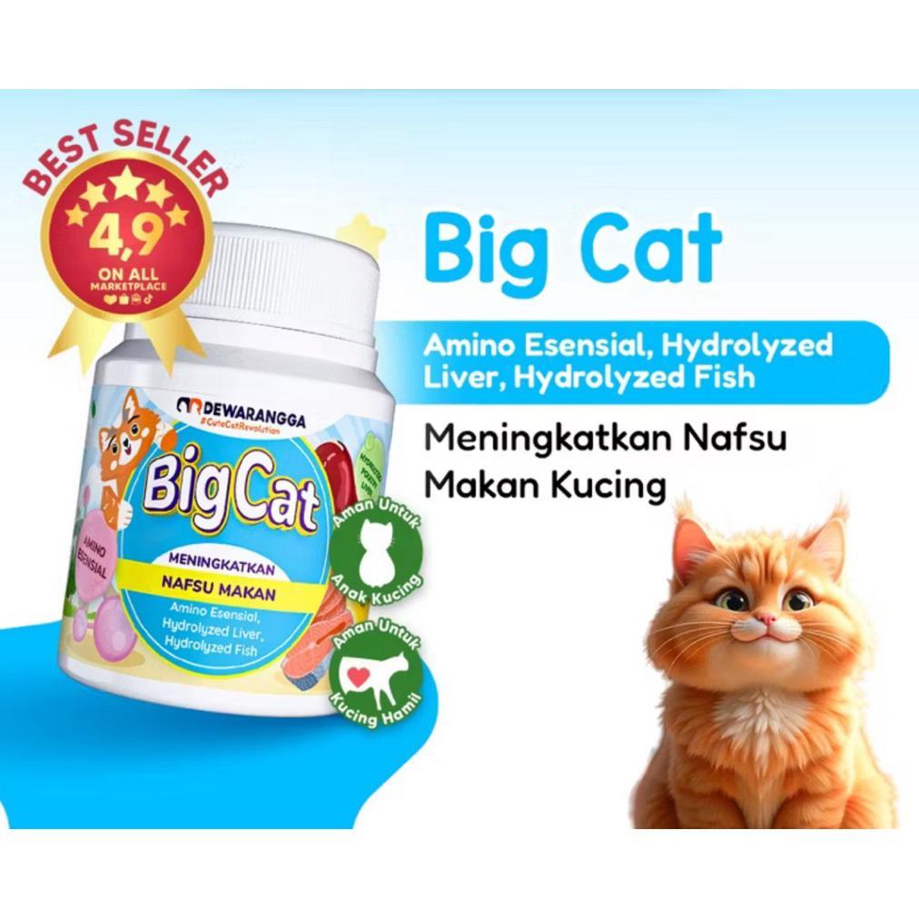 Big Cat Dewarangga Vitamin Penambah Napsu Makan & Menggemukkan Kucing