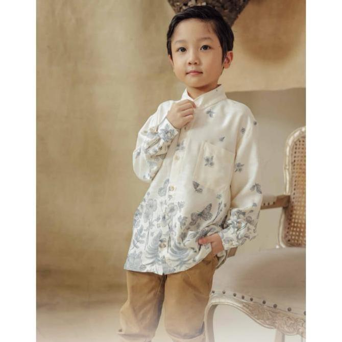 Harlowkids Aiden Boy's Shirt baju koko anak Terlaris