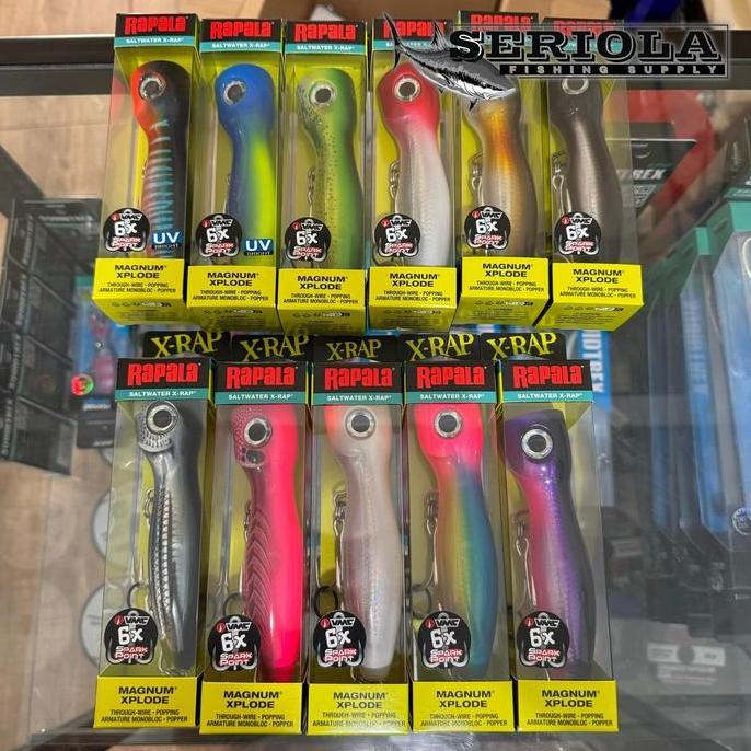 UMPAN LURE POPPER RAPALA XRAP MAGNUM XPLODE 130 62G 13CM LIMITED COLOR