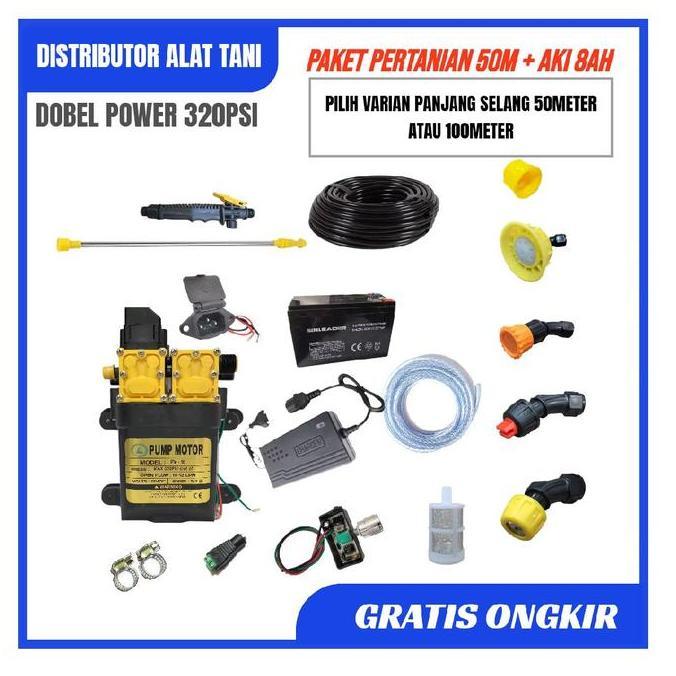 Mbayem78 - ZPER Semprotan Air Cuci Mobil Motor Set - Spray Gun Fan Nozzle High Pressure ZP5