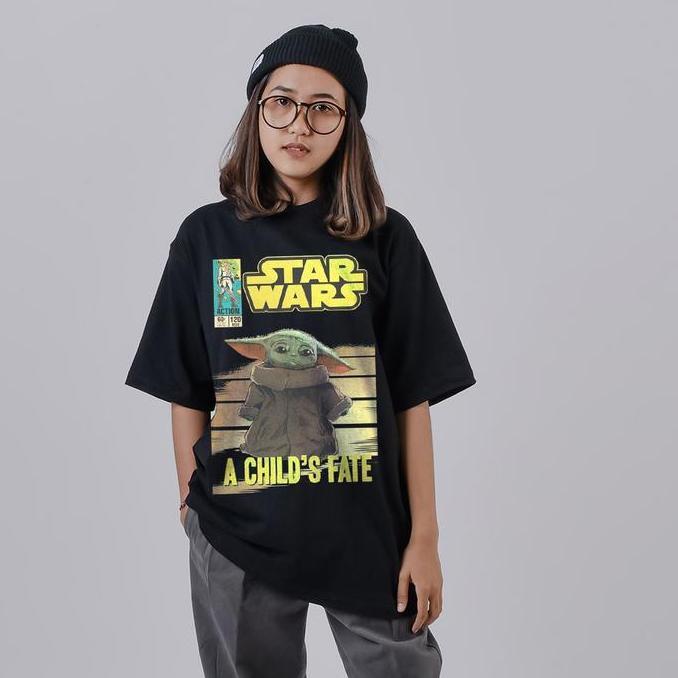 Jcc Clothes Kaos Vintage A Child Fate Katun Oblong Tshirt Distro