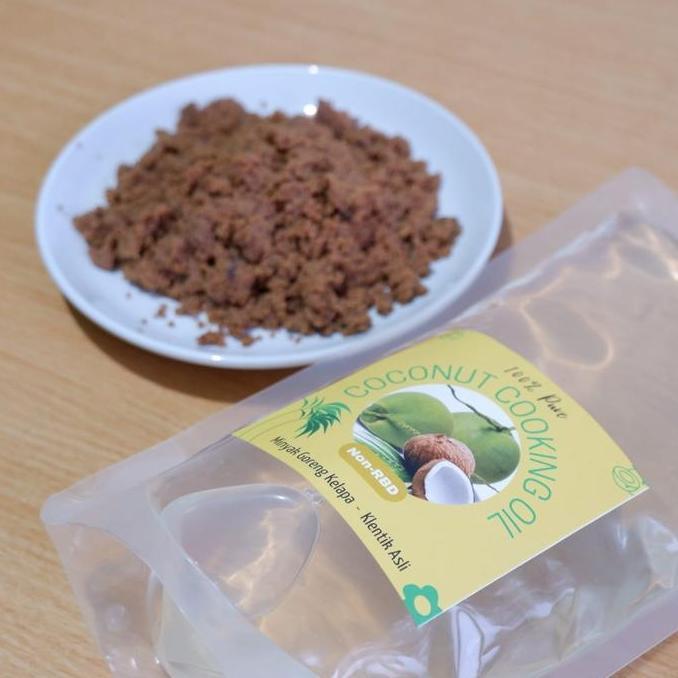 1 liter Minyak Goreng Kelapa Klentik (Coconut Cooking Oil) non  RBD asli