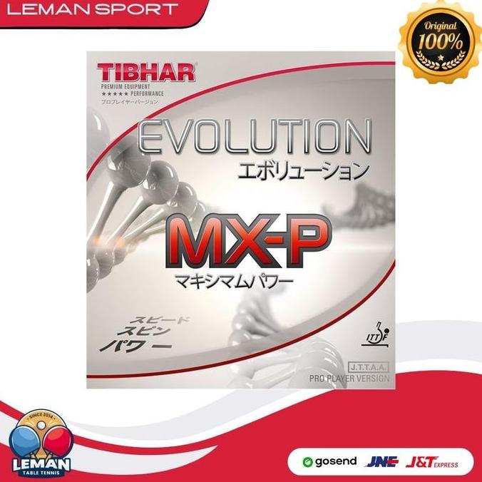 Karet Bet Pingpong Tibhar Evolution MXP Max / Karet Tenis Meja