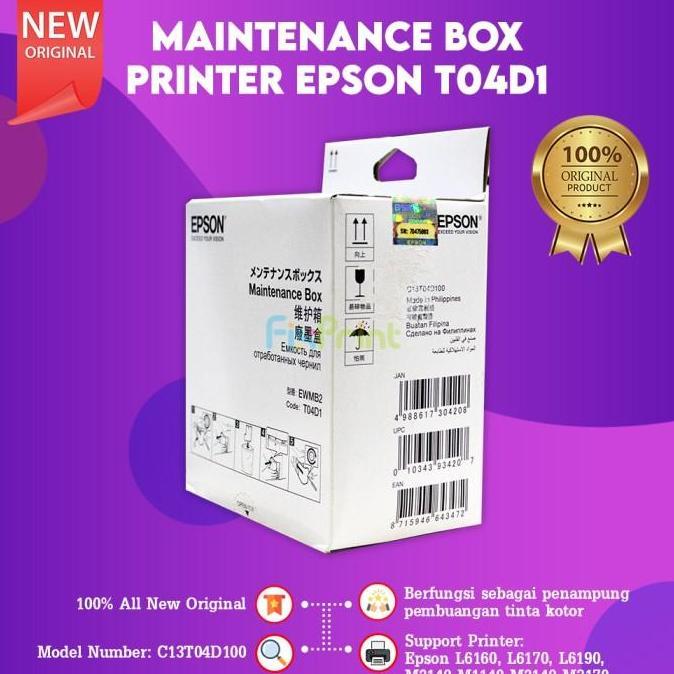 Maintenance Box T04D1 Epson Kotak Pemeliharaan L4260 L6260 L6270 L6290