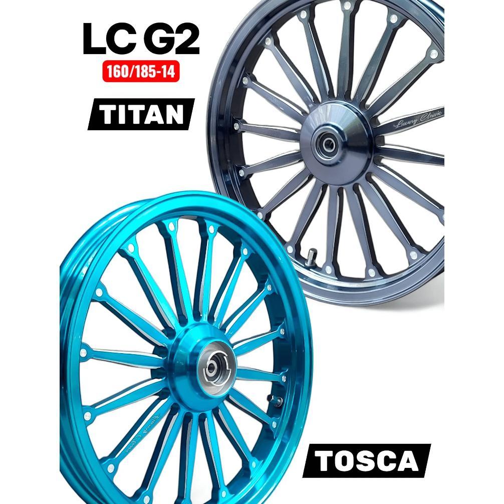 Velg Luxury Classic G2 POWER 160/185x14 VARIO 110/125/150 BEAT SCOOPY MIO SPORTY SMILE M3 XEON GEAR 