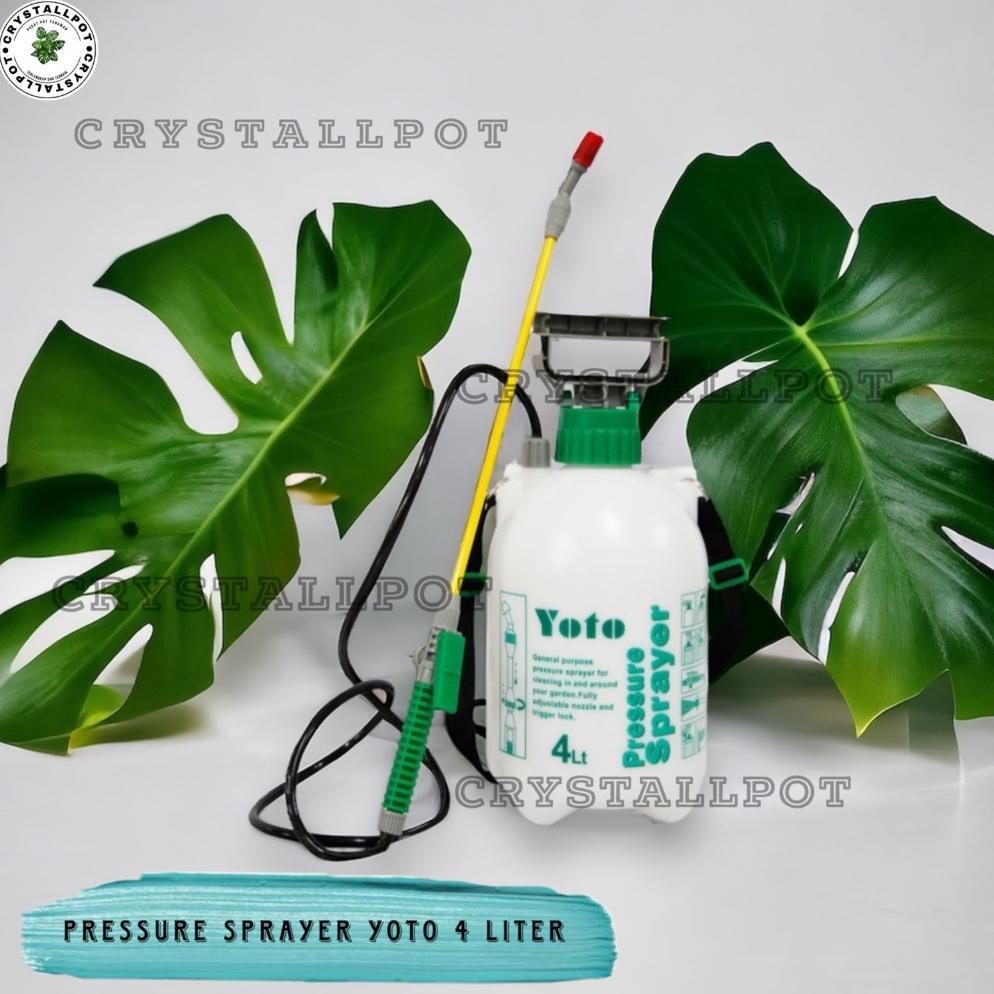 Sprayer Alat Semprot Bertekanan Yoto 4 Liter Semprotan Tanaman - SPRAYER YOTO 4 LITER