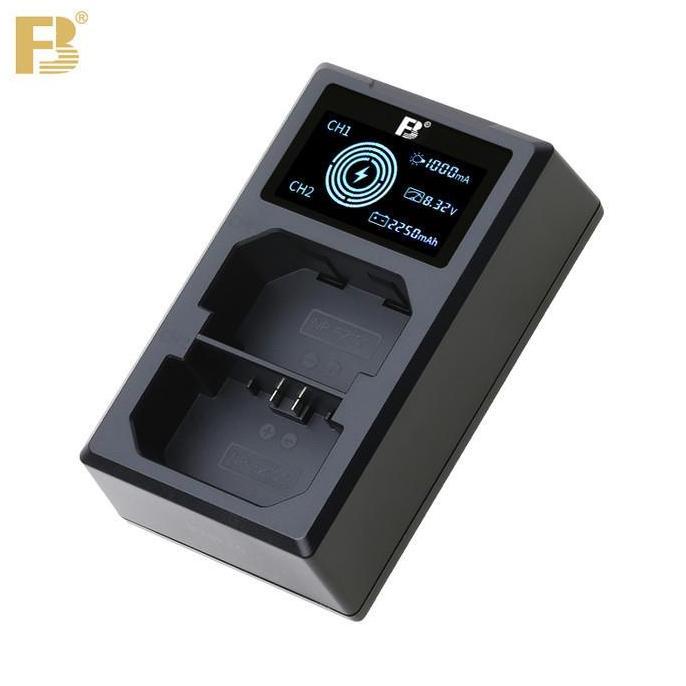 FB NP FZ100 Smart Dual LCD Charger Accessories  for Sony A9, Sony A7R III (A7R Mark3), Sony A7 III  